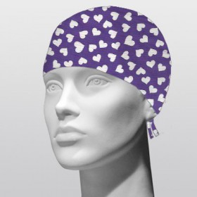 Corazones Contentos (fondo morado)