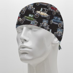 Coches de época (fondo negro)